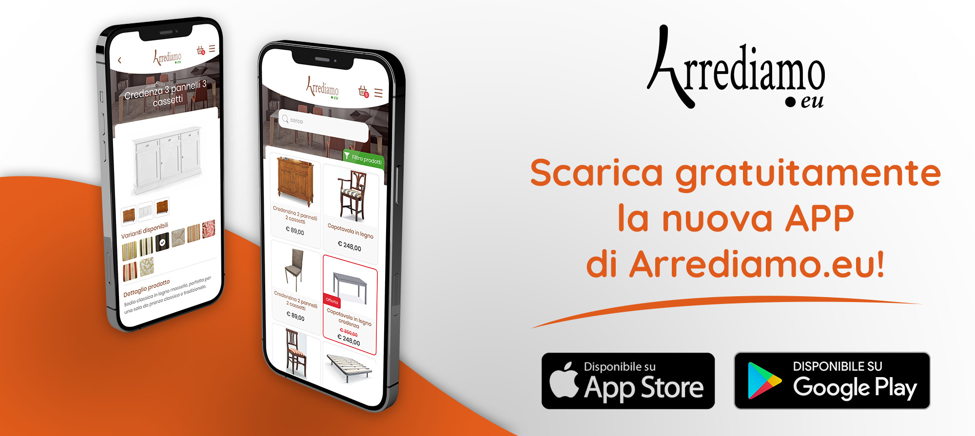 Vendita online arredamento italiano