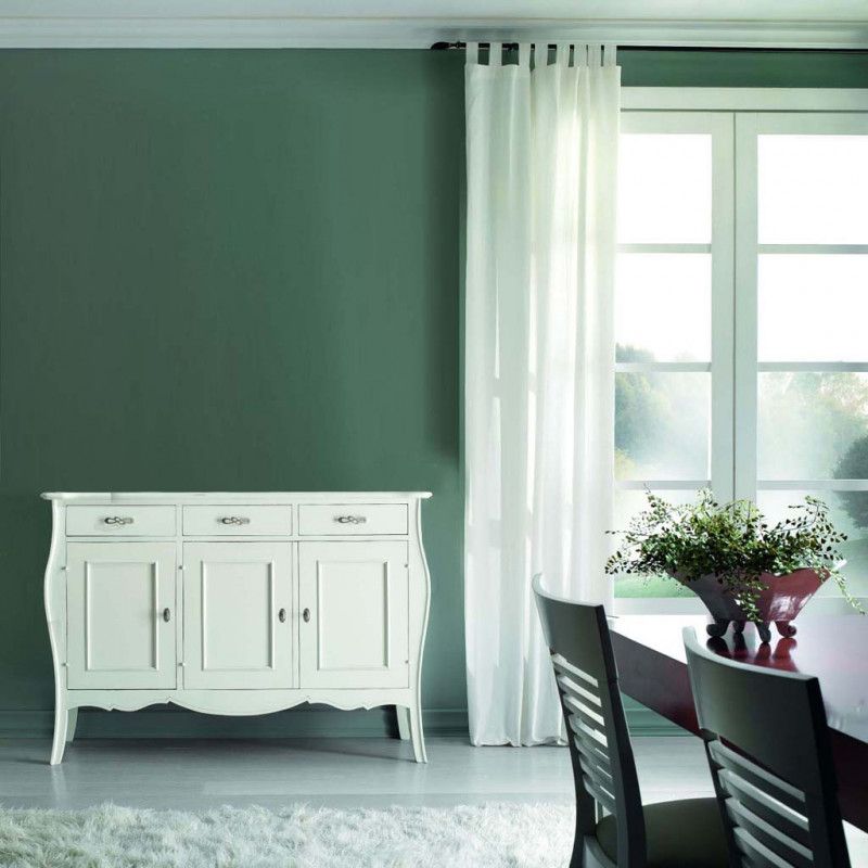Credenza classica con 3 porte 3 cassetti