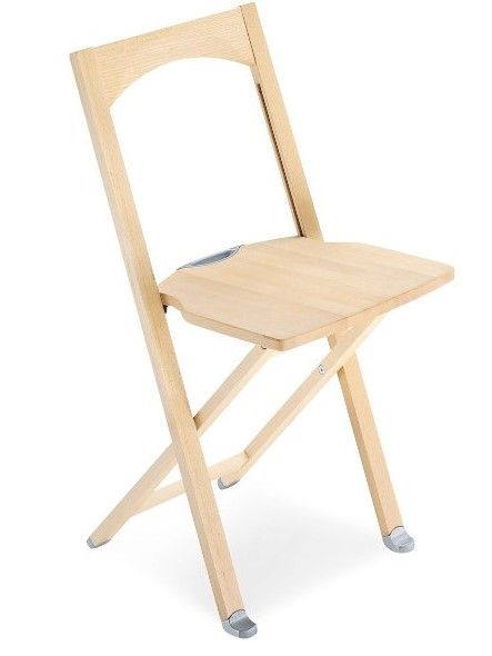 Sedia pieghevole in legno